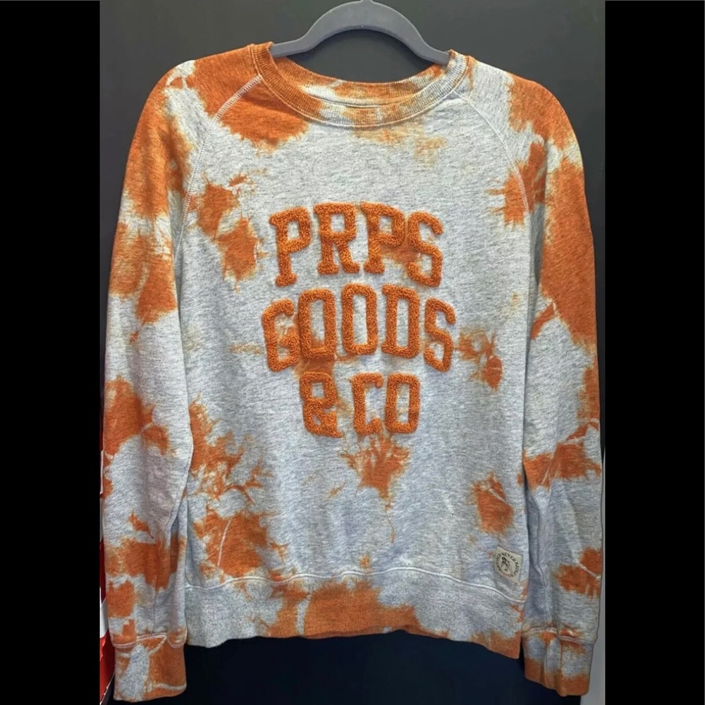 PRPS GOOD’S & CO. Bleached Crewneck Sweatshirt